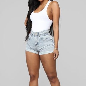 Let Loose Denim Shorts